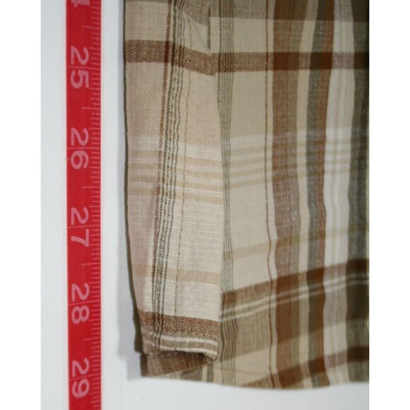 Cabelas RedHead Rock Creek Ripstop Plaid Shirt Mens XL Brown Tan NWT Outdoors - Picture 8 of 9